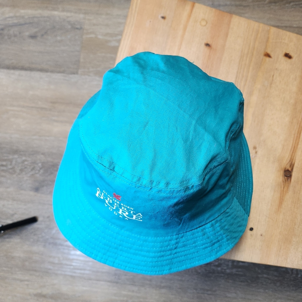 Teal Bucket Hat Alberta Pure Voldka Branded - Picture 3 of 5